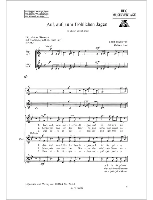 Auf auf zum fröhlichen Jagen